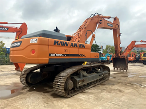 Doosan DX500LC รถขุดก่อสร้างไฮดรอลิกมือสองประสิทธิภาพดีส่วนประกอบหลักเครื่องยนต์ปั๊มมอเตอร์เกียร์ - Product Image 2