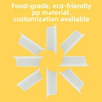 Boîte alimentaire rectangulaire jetable de 500 ml pour la conservation de la fraîcheur des viandes réfrigérées, avec logo personnalisé, pour plats mijotés, fruits et plats à emporter