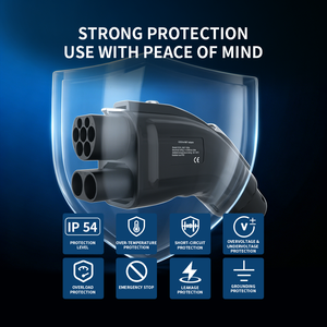 <span class=keywords><strong>CCS</strong></span> <span class=keywords><strong>Type</strong></span> <span class=keywords><strong>2</strong></span> TO GB/T Converter รถยนต์ไฟฟ้า CCS2อะแดปเตอร์ GB/T - Product Image 5