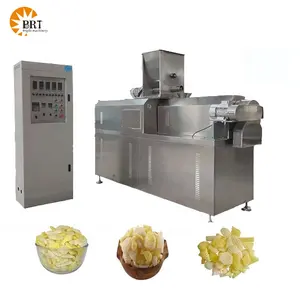 automatic pani puri making machine pani puri fried pellets snack production line fry snacks making machines