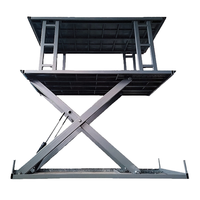 Plateforme élévatrice à ciseaux hydraulique fixe certifiée CE, marque Cherish, capacité 5000 kg, avec télécommande sans fil, pour stationnement