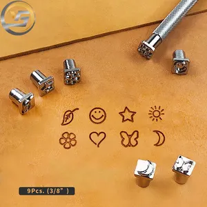 Custom Embossed Logo Leather Embossing Stamping Tools Leather Punch Stamp Tools