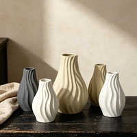 Vase en céramique YBH style bohème moderne, design créatif, décoration d'intérieur, centre de table pour mariage