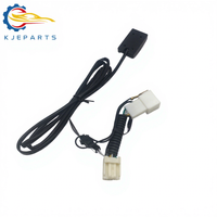 Câble vidéo de dégagement de frein à main de voiture adaptateur 5Pin avec câble de faisceau de câblage de clé de commutateur pour Toyotas Lexus Navigation