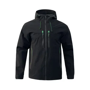 Outdoor high quality mens new design running thin waterproof hiking jacket