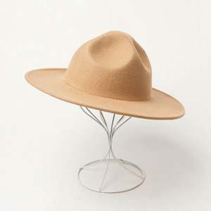 Nouveau chapeau Fedora à bord large et dessus concave en feutre de laine, style Hip Hop, pour un look décontracté et élégant en extérieur, accessoire de mode. - Product Image 4