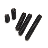Oxyde d'acier allié de qualité 12.9 noir DIN 913 vis sans tête M3 M4 M5 M6 M8 M10 DIN913 vis à six pans creux avec pointe plate