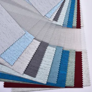 ستائر رول زيبرا داخلية مخصصة التصميم بالجملة، 100% بوليستر، معتمة، أفقية، مقاومة للماء للمنزل - Product Image 6