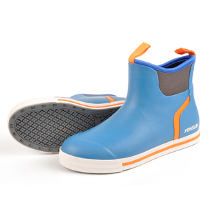 Bottes de Plage pour Hommes, Bottines de Pêche en Eau Salée, Bottes de Pluie Imperméables à Haute Adhérence, Chaussures Aquatiques Renforcées à Séchage Rapide - Product Image 3