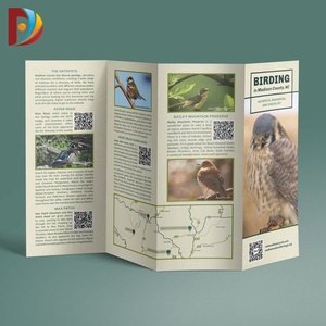 Brochures promotionnelles personnalisées de haute qualité en papier d'art A0 A1 A2 A3 A4 A5, impression offset, pour salons de beauté et exercices promotionnels, avec impression UV. - Product Image 3