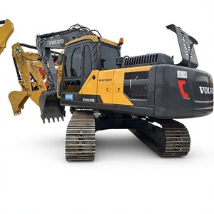 Excavadora de cadenas Volvo EC210D, modelo 2021, 34 toneladas de peso operativo, motor Cummins, cucharón de excavación, construcción de alta resistencia - Product Image 1