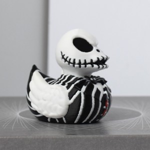 Vashine - Pato Jack Skellington Impreso en 3D con PLA, Materiales Ecológicos, Juguetes, Decoración del Hogar, Colección, Juguetes de Pato para Niños - Product Image 5