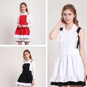 Belle conception tissée 100% coton hôtel hôtesse tabliers unisexe Restaurant & Bar uniforme pour le personnel de ménage - Product Image 2