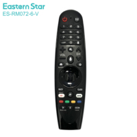 Télécommande ES-RM072-6-V Prix Usine pour Nouveau Google Chromecast 4K TV Google Voice Décodeur Smart TV G9N9N Voice BT IR