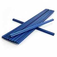 Profils en aluminium anodisé sur mesure, série Klein Blue 6000, 2020 2040, pour ligne d'assemblage industrielle, T5, rainures en T et en V