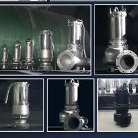 Pompe submersible électrique en acier inoxydable WQ pour applications de contrôle de la température des eaux usées