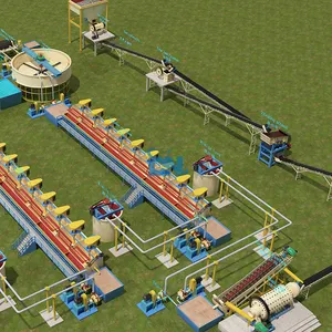 โรงงานแปรรูปลิเธียมของออสเตรเลีย Spodumene Crushing Process Triphane