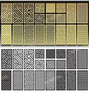 Df Laser Gesneden Decoratief Staal Privacy Paneel Metalen Hekwerk, Opknoping Kamer Scheidingswand Paneel Scherm - Product Image 5