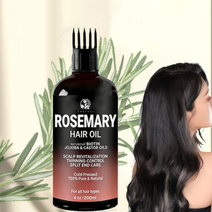 <span class=keywords><strong>Huile</strong></span> capillaire et <span class=keywords><strong>barbe</strong></span> végétalienne biologique Lance Rosemary aux herbes, à l'<span class=keywords><strong>huile</strong></span> de <span class=keywords><strong>ricin</strong></span> et à la kératine pour renforcer les pointes fourchues et favoriser la croissance, pour tous types de cheveux - Product Image 3