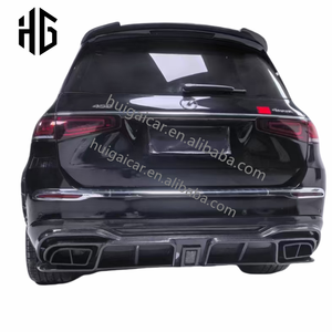 Facelift a Msy Style X167 Kit de carrocería para Mercedes Bens Gls <span class=keywords><strong>Maybach</strong></span>, alerón delantero de fibra de carbono, rejillas de ventilación laterales, kit de carrocería, piezas de afinación - Product Image 6