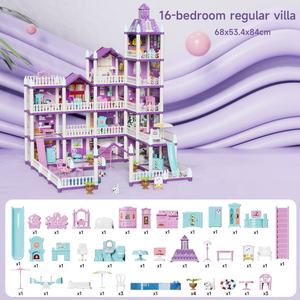 Samtoycn <span class=keywords><strong>Casa</strong></span> <span class=keywords><strong>de</strong></span> <span class=keywords><strong>Muñecas</strong></span> 3D DIY, Juguete <span class=keywords><strong>de</strong></span> Villa para Niñas, Juego <span class=keywords><strong>de</strong></span> Imitación, Muebles <span class=keywords><strong>de</strong></span> Juguete, <span class=keywords><strong>Casa</strong></span> <span class=keywords><strong>de</strong></span> <span class=keywords><strong>Muñecas</strong></span> en Miniatura, Accesorios para <span class=keywords><strong>Casa</strong></span> <span class=keywords><strong>de</strong></span> <span class=keywords><strong>Muñecas</strong></span>, Muebles Grandes para <span class=keywords><strong>Casa</strong></span> <span class=keywords><strong>de</strong></span> <span class=keywords><strong>Muñecas</strong></span> - Product Image 5