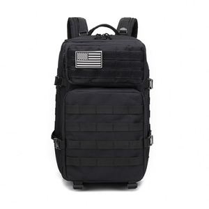 Sac à dos tactique d'extérieur en vente chaude, plusieurs choix de couleurs, logo personnalisé, sac à dos en Oxford durable - Product Image 1