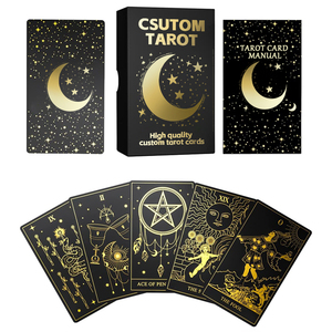 Nhà Máy Bán Buôn Sang Trọng Tùy Chỉnh In Ấn Chơi <span class=keywords><strong>Game</strong></span> Thẻ Tarot Thẻ Nhà Sản Xuất Thẻ Giấy Trò Chơi Cho Trẻ Em Và Gia Đình - Product Image 6