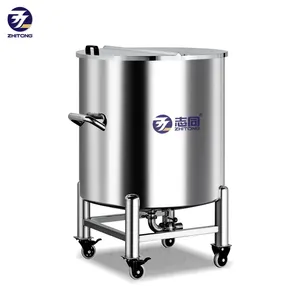 ZT Stainless paslanmaz çelik depolama tankları hareketli Transfer kabı özelleştirilmiş gemi, su, yağ, kozmetik, gıda parfüm depolama