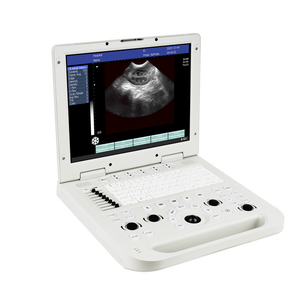 Système d'échographie Doppler couleur numérique professionnel pour ordinateur portable, écran LCD 15 pouces, échographe vétérinaire portable pour la gestation animale - Product Image 3