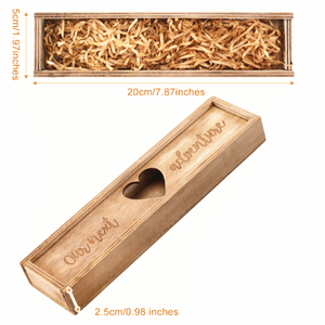 Boîtes à souvenirs d'<span class=keywords><strong>annonce</strong></span> de <span class=keywords><strong>grossesse</strong></span> de douche de bébé en bois conçues sur mesure et écologiques - Product Image 2