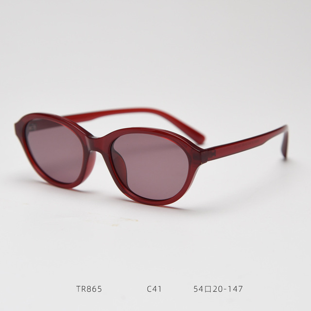 Designer Classic New Small Elliptical Polarized Fashion 2025 Luxury Vintage Custom Logo Women Men Oval Shades Retro Sunglasses
