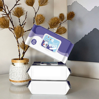 Lingettes humides pour bébé biodégradables, naturelles, jetables et personnalisables, 1 à 120 lingettes
