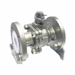 Válvula de Bola con Revestimiento de Flúor Q41F46-16 25 PO, Control de Potencia por Solenoide para Agua y Gas, Varios Materiales, Incluido Acero Inoxidable - Product Image 3