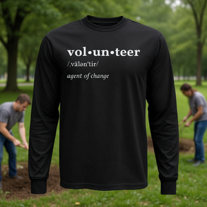 T-shirt à manches longues Volunteer Agent Of Change - Product Image 3