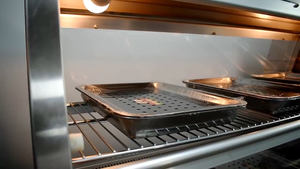 SHINE JUNMA-calentador de Pie comercial <span class=keywords><strong>KFC</strong></span> para restaurante, escaparate de exhibición de comida caliente, calentador de exhibición de comida caliente - Product Image 5