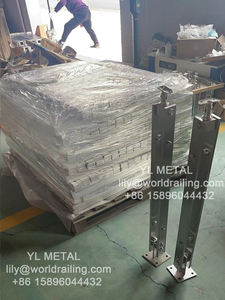 מעקה כבלים מפלדת אל-חלד איכותית לחוץ, למרפסת ולגדר, עם עמודי כבלים ממתכת YL - Product Image 5