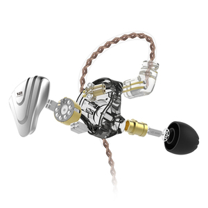 หูฟัง <span class=keywords><strong>KZ</strong></span> <span class=keywords><strong>ZSX</strong></span> 5BA+1DD 6 ไดรเวอร์ ไฮบริด IEM แบบมีสาย สำหรับผู้รักเสียงเพลง หัวต่อแบบถอดได้ 2 พิน หูฟังแบบใส่ในหู เสียงไฮไฟ เบสหนัก สำหรับการฟังเพลงและมอนิเตอร์เสียง - Product Image 6