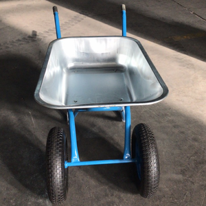 Carretilla de Rusia Fabricación de carretilla de ruedas de servicio pesado carretilla de bandeja grande para la construcción - Product Image 6