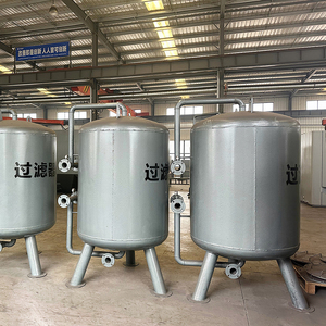 Boîtier de <span class=keywords><strong>filtre</strong></span> à eau mécanique en acier au carbone, filtration par cartouche de précision, systèmes de traitement des eaux industrielles - Product Image 3