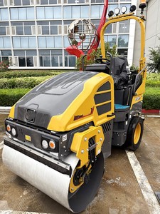 Rouleau vibratoire <span class=keywords><strong>tout</strong></span>-<span class=keywords><strong>terrain</strong></span> robuste XD82, résistant aux intempéries, rouleau vibratoire à double tambour, travaux en extérieur - Product Image 2