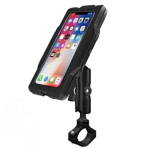 Capa de suporte para celular para bicicleta, liga de alumínio, à prova d'água, suporte para celular, para bicicleta, motocicleta e bicicleta, GUB