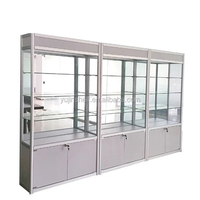Présentoir mural à éclairage LED pour magasin de détail Centre commercial Meubles-Vitrine cosmétique et support Vitrine