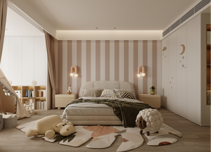 Nexus Cosy Warm Contemporary Minimalist Bedroom <span class=keywords><strong>Concept</strong></span> de rendu 3D Plan d'étage intérieur entièrement moderne pour villa - Product Image 2