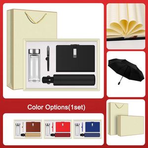 4 in 1 Souvenirs for GuestNew Product Ideas 2024 Promotional Custom Merchandising Corporate Luxury <b>Notebook</b> Gift <b>Set</b> With Logo - Product Image 4