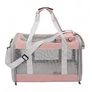 Free Sample Pet <b>Carrier</b> Travel <b>Carrier</b> for Dogs or <b>Cats</b> portable Pet Bag Tote <b>Soft</b> Sided Airline Approved Pet <b>Carrier</b> Bag - Product Image 2