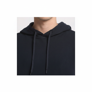 Sweat-shirt à capuche pour homme en molleton de coton, style streetwear, avec fermeture éclair, imprimé, teint uni, qualité supérieure, fabrication OEM, vente en gros - Product Image 1