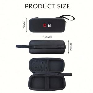 Waterproof Black EVA Hair Clipper Storage <b>Case</b> Travel Portable Barber <b>Tool</b> <b>Case</b> Barbering Machine Bag - Product Image 6