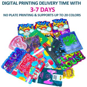 ถุงไมลาร์ 3.5 กรัม แบบกำหนดเอง ป้องกันกลิ่น  แบบด้าน  พร้อมซิปล็อค  สำหรับบรรจุภัณฑ์  พร้อมบรอดแบรนด์ - Product Image 2