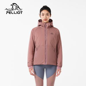 P-Series PELLIOT <span class=keywords><strong>Primaloft</strong></span> 60g con capucha para invierno, clima frío, <span class=keywords><strong>chaqueta</strong></span> de senderismo transpirable cálida a prueba de viento para <span class=keywords><strong>mujer</strong></span> - Product Image 2