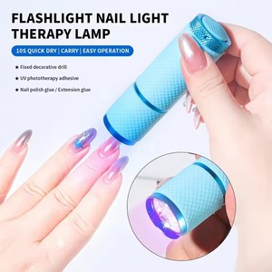 Lámpara LED Eléctrica para Secado Rápido, Lámpara <span class=keywords><strong>de</strong></span> Secado Rápido para Secado <span class=keywords><strong>de</strong></span> <span class=keywords><strong>Uñas</strong></span>, 4 Colores, <span class=keywords><strong>Rosa</strong></span>, Azul, Amarillo y Verde, 1 Unidad - Product Image 2